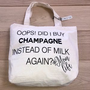 Oops! Did I Buy Champagne Fun Fashion Tote
